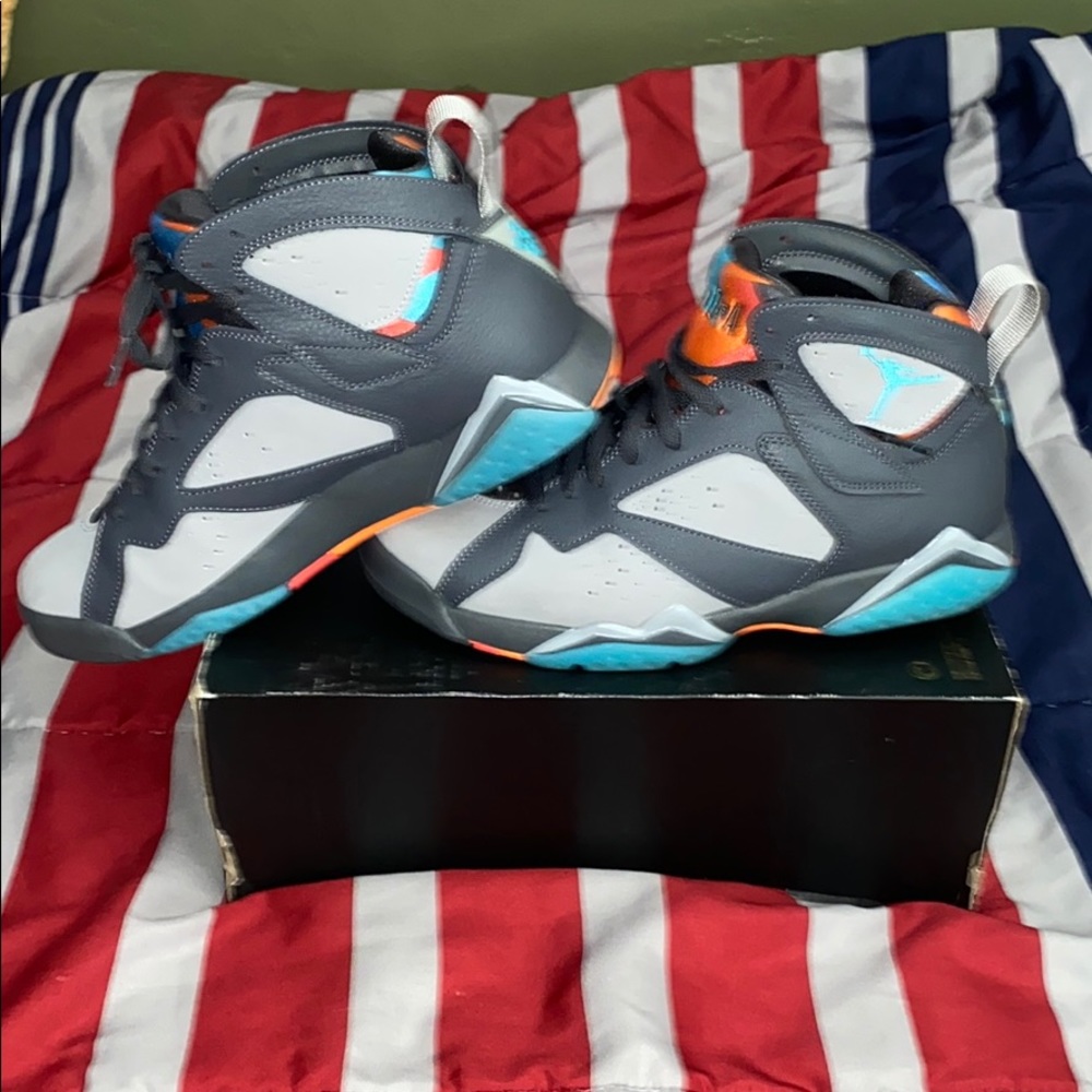 Jordan 7 “barcelona days” size 8 mens - Picture 2 of 6